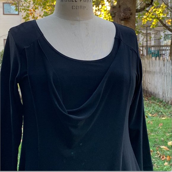 Simpli Black Asymmetrical Dress - Picture 12 of 12